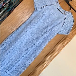 Blue Lace Dress